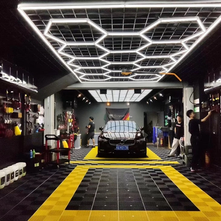 2 car detailing hexagon lights-(3) 2 car detailing hexagon lights-(3)